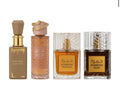 Set 4 Parfumuri Arăbești Bărbați + Damă – Eclat Vanilla, Shafaq, Humrah Dkhoun & Humrah Buni (100 ml x 4)